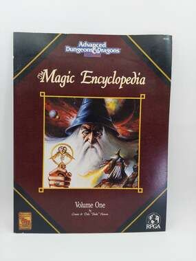 AD&D 2nd Edition The Magic Encyclopedia Volume One – TSR 1992 – Vintage Dungeons
